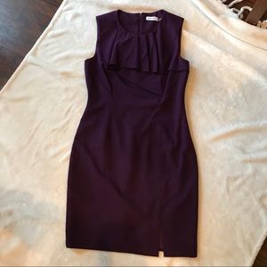 Ruffled Calvin Klein dress